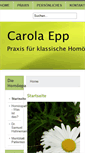 Mobile Screenshot of naturheilpraxis-carola-epp.de